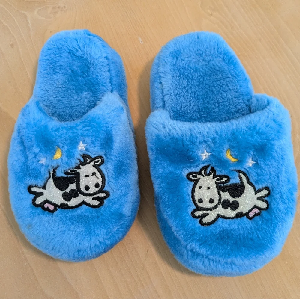 Cow Moon Slippers